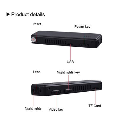 Mini DV infravermelho WIFI 1080P 32GB Pen Camera escondido espião