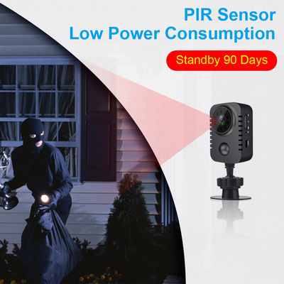 Câmera Mini Camcorders de HD 1080P Smart PIR Sensor Night Vision Body