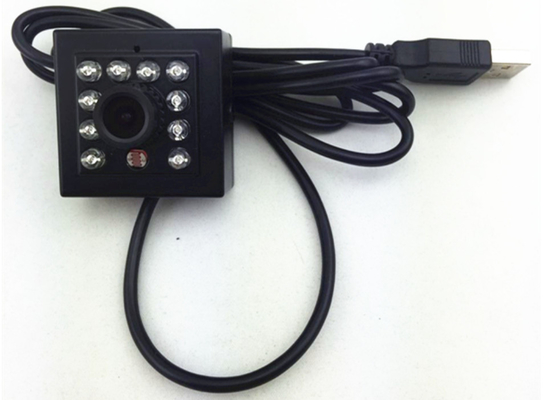Visão noturna do diodo emissor de luz da câmera 940nm IR de USB do ângulo largo de 1.3MP 2.5mm mini