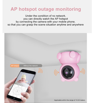 Ponto quente do AP da câmera da monitoração do IP de Al Wireless com conexão de WiFi
