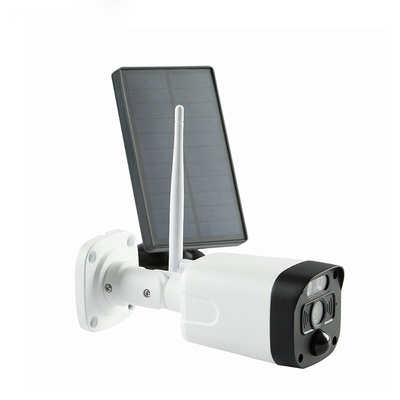 Câmera sem fio exterior a pilhas do IP do painel solar de Hotsale HD com carregamento solar audio em dois sentidos