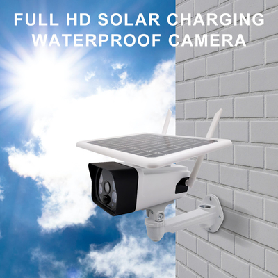Da câmera sem fio exterior do IP da segurança IP66 HD 1080P câmera posta solar da bala PIR Sensor Wireless Surveillance do CCTV